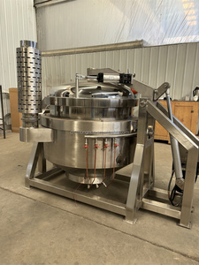 <span class=keywords><strong>Olla</strong></span> <span class=keywords><strong>a</strong></span> Presión Industrial Automática de Acero Inoxidable de 1.4m <span class=keywords><strong>con</strong></span> Motor Eléctrico para Plantas de Procesamiento de Alimentos - Product Image 3