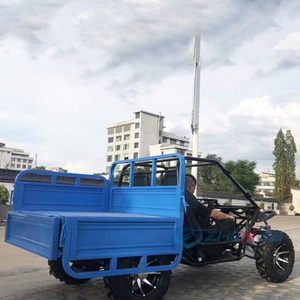 <span class=keywords><strong>Mini</strong></span> Jeep à quatre roues 200CC 4x4 Voiturette de golf pour adultes Tout-terrain Véhicule agricole Buggy des dunes Pick-up avec boîte à bagages - Product Image 5