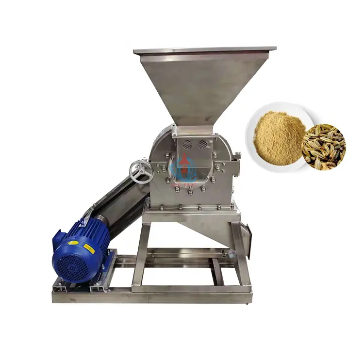 Factory price pepper grinding machine SS304 herb grinder industrial sugar pulverizer