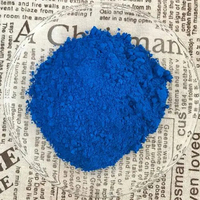 Les fabricants fournissent de la peinture de construction bleue à l'oxyde de fer avec un pouvoir de dissimulation du bleu saphir Taux de couleur élevé Bon pigment inorganique