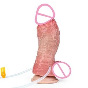 OS-ADLCQZS5017 Inflatable Squirting <b>Dildo</b> Soft Silicone Realistic Huge Penis Female Masturbator Adult Sex Toys Wholesale - Product Image 2