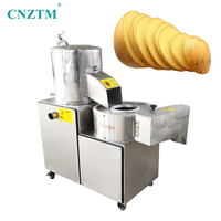 Hete Aanbieding Semi-automatische Elektrische Motor Multifunctionele Groente Fruit Aardappel Schil- en Snijmachine SUS 304 RVS