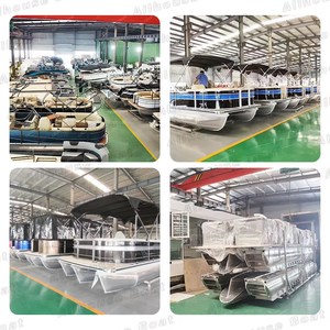 Most Popular Barge <strong>Pontoon</strong> <strong>Boat</strong> Aluminum <strong>Pontoon</strong> Aluminum Tritoon <strong>Pontoon</strong> <strong>Boat</strong> With <strong>Motor</strong> - Product Image 6