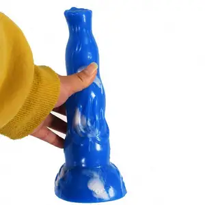 Xiaer 22cm cực khoái dương vật juguetes sexuales dildos người lớn quan hệ tình dục đồ chơi người nước ngoài động vật dildo cho phụ nữ