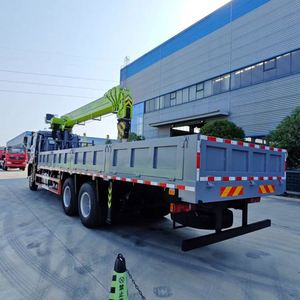 Promotion à bas prix : Camion Sinotruk 6x4 avec grue à flèche Zoomlion de 14 tonnes à 5 sections pour opérations de levage en jardinage - Product Image 3