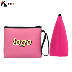 Eco Friendly Neoprene <strong>Cosmetic</strong> Case Makeup <strong>Bag</strong> with Compartments Travel Essential - Product Image 2