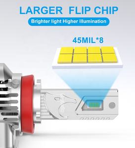 Lampadine LED IKAS di Alta Qualità, Dimensioni 1:1, Fari LED All-in-One V03 H4 H7 H11 9005 9006 70W 12000lm - Product Image 3