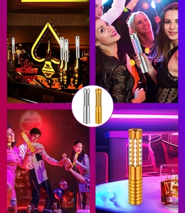 卸売LEDストロボバトン シャンパンワインボトルサービス スパークラー VIPナイトクラブ KTVバー LEDフラッシュスティック ボトルフラッシュバトン - Product Image 6