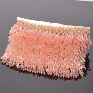 Ren Trang Trí Đính Pha Lê Thủy Tinh Óng Ánh 5 CM Lưới Dệt Viền Tua Rua Trang Trí Thời Trang - Product Image 2