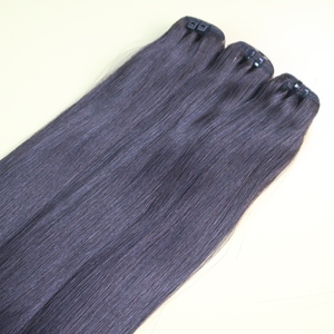 ผมสำหรับต่อผมมนุษย์แบบไม่ผ่านกระบวนการมัดผมสำหรับต่อผมแบบไม่ใช้เรมี่ทำผม - Product Image 1