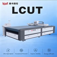 Couteau oscillant semi-automatique pour découpe de cuir CNC |   Machine de découpe du cuir industrielle, haute précision 0,01 mm, coupe maximale 120 mm