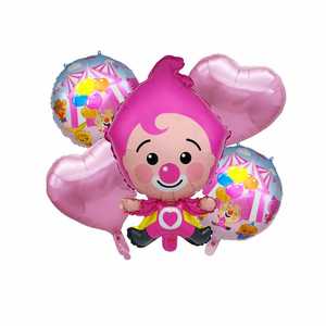 Juego de globos de payaso con temática de <span class=keywords><strong>circo</strong></span>, juego de globos flotantes de látex <span class=keywords><strong>para</strong></span> fiesta de cumpleaños de niños, venta al por mayor - Product Image 4