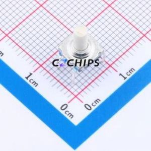 GT-TA179A-H100-L1 Tactile Switch Through hole Component (THT) Switch Single Pole Single Throw Round Button 1.3N Through Hole - Product Image 1