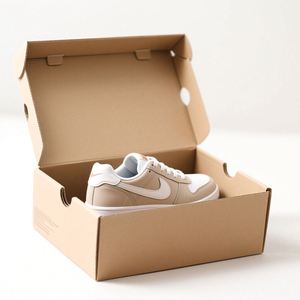 <span class=keywords><strong>Kraft</strong></span> Lớn 4 Cm X 3 Tùy Chỉnh Mô Giấy Giày Hộp Các Tông Cho Vận Chuyển Sóng Bán Số Lượng Lớn 40Mm 30 Giày Hộp Các Tông - Product Image 3