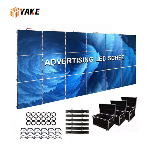P3.91Outdoor 500*500/1000mm Screen LED Portable Indoor Rental Led Screen Display for Events Church Wedding LED Stage Screen