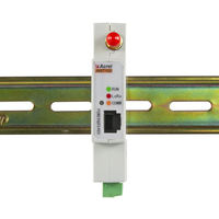 Interfaz de comunicación Acrel RS485, ubicación GPS, instalación de Riel Din, AWT100-GPS