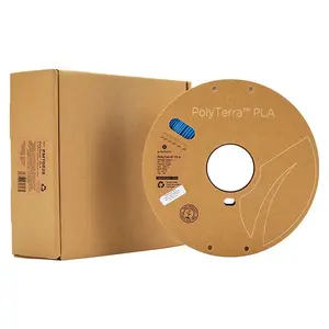 Bobina di cartone Polymaker PolyTerra PLA all'ingrosso 1.75mm / 2.85mm 1 KG stampante 3D filamento Pla