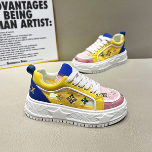 Chaussures de skateboard d'été avec broderie de style chinois, respirantes, à semelle souple, à lacets, pour le sport et les loisirs - Product Image 5