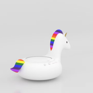 Piscina 2 en 1 con Unicornios y Altavoz Bluetooth, Entretenimiento Flotante a Prueba de Agua para la Hora del Baño - Product Image 3
