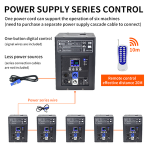 2025 New hengyu 750W DMX giai đoạn pháo hoa trong nhà ngoài trời điện sparklers <span class=keywords><strong>LCD</strong></span> tia lửa lạnh Sparkler đài phun nước máy cho sân khấu - Product Image 5