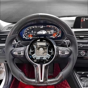 Volante Deportivo M de Fibra de Carbono Forjado Personalizado a <span class=keywords><strong>Precio</strong></span> de Fábrica para <span class=keywords><strong>bmw</strong></span> F10 F20 F30 F32 F31 F36 X3 X4 X5 M3 <span class=keywords><strong>M5</strong></span> M6 - Product Image 4