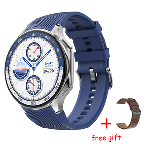 Montre connectée DT <span class=keywords><strong>Watch</strong></span> <span class=keywords><strong>X</strong></span> 1,43 pouces Amoled, 4 Go de mémoire, fréquence cardiaque, appels BT, étanche, assistant vocal, montre connectée sportive pour hommes - Product Image 4