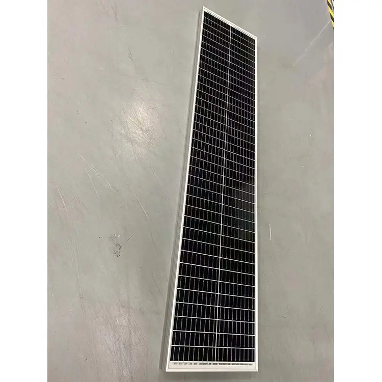 24v Solar Panel Product 125w 5.7a Pet Flexible Narrow Solar Panel