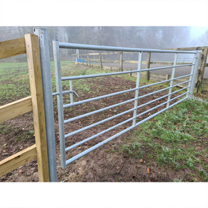 Fabbrica diretta buon prezzo di alta qualità zincato a caldo francese ingresso fattoria cancelli agricoli singoli - Product Image 6