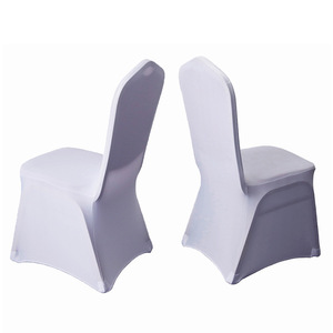 200pcs Polyester White Stretch <strong>Chair</strong> Slipcover Party Banquet Wedding Spandex <strong>Chair</strong> <strong>Covers</strong> for Events - Product Image 1