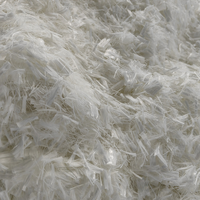 La fibre plastique de béton de mortier anti-fissuration de fibre de polyester résistant à la chaleur améliore efficacement la résistance du ciment