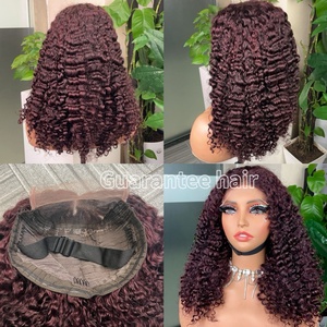 วิกผมขายส่งจำนวนมาก, วิกผมแท้แบบ Super Double Drawn Virgin Hair, วิกผมแบบปิดหน้าผาก 5x5 SDD, วิกผมหยิกแบบพม่า - Product Image 2
