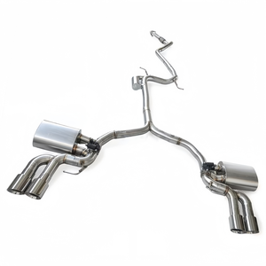 ระบบระบายความร้อนด้านหลังรูปแมวสำหรับรถ <span class=keywords><strong>Audi</strong></span> A4/<span class=keywords><strong>A5</strong></span> 2.0T B9 2017-2024ท่อไอเสียพร้อมปลายท่อไอเสีย - Product Image 1