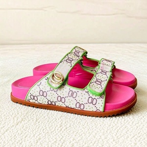 Luxury Women's Summer Beach <b>Platform</b> Sandals Fashion Buckle Breathable Easy Clean Designer Slides Suitable for Travel Home - Product Image 3