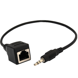 Cable de extensión Rj45 macho a hembra, adaptador de red 8P8C para conexión Ethernet - Product Image 1