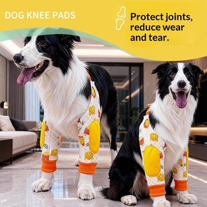 Protections épaisses anti-frottement pour coudes et genoux de chien, <span class=keywords><strong>protection</strong></span> des articulations des pattes avant pour Border Collie, <span class=keywords><strong>Golden</strong></span> <span class=keywords><strong>Retriever</strong></span>, chiens de taille moyenne à grande, tous les types de chiens - Product Image 2