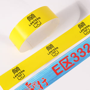 特卫强腕带定制纸质腕带红色蓝色紫色黄色彩色杜邦门票 - Product Image 4