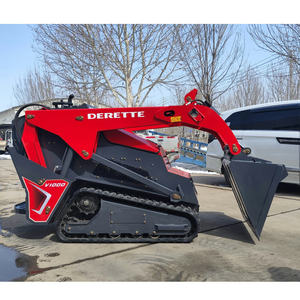 AS gudang lokal EPA mesin Diesel 25hp 25 Hp mesin Mini Crawler selip Steer <span class=keywords><strong>Loader</strong></span> dengan alat pelengkap opsional - Product Image 5