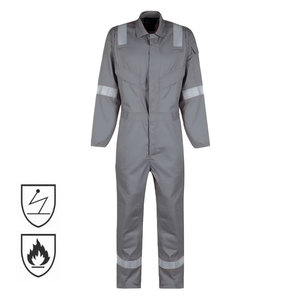 CE Certificate Men Welding Fireproof Safety Cotton Marine Flame Resistant Fire Retardant <strong>Boiler</strong> <strong>Suit</strong> - Product Image 3