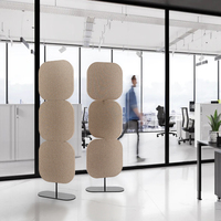 Ofisolution Vente en gros Nouveau design 100% PET Panneau acoustique Diviseur d'espace enveloppé pour le bureau