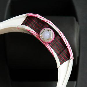 Nuevo Reloj Mecánico Tourbillon de Alta Calidad, Lujoso, de Primera Categoría, Blanco y Rosa, en Oferta - Product Image 5