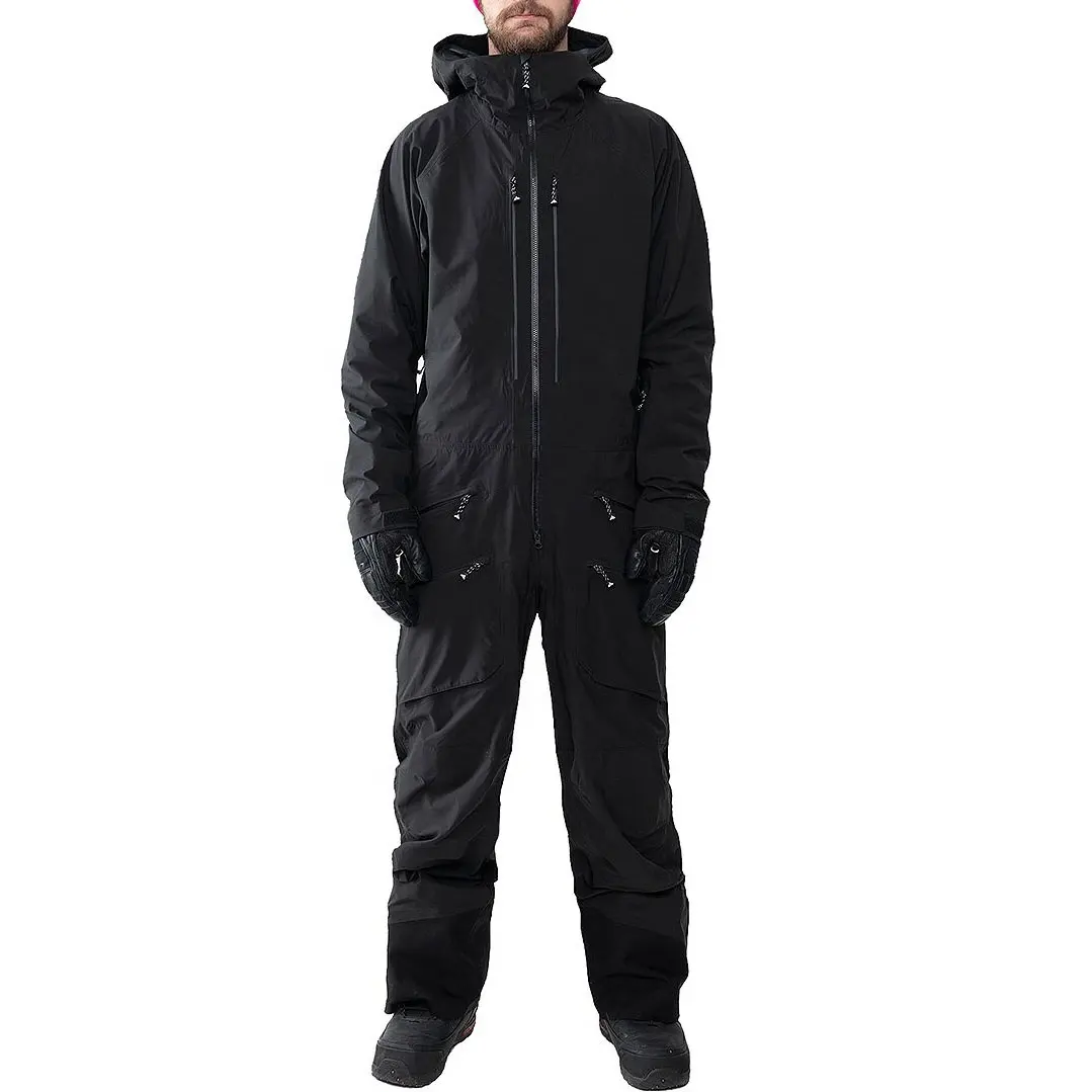 YX-Filling overall ski suits snowboarding jumpsuits one pieces mens snow pants waterproof insulated