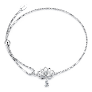 Pulsera <span class=keywords><strong>de</strong></span> Cadena <span class=keywords><strong>de</strong></span> Eslabones <span class=keywords><strong>de</strong></span> <span class=keywords><strong>Plata</strong></span> <span class=keywords><strong>de</strong></span> Ley 925, Ajustable, con Estrella Grabada, Pulsera DIY para Mujer, Decoración Minimalista para la Muñeca - Product Image 5