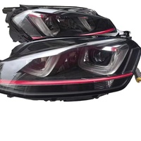 Faros LED Originales de Fábrica en Excelentes Condiciones para Volkswagen Golf 7, Piezas Desmontadas de Segunda Mano, Kit de Carrocería, Parachoques y Puertas
