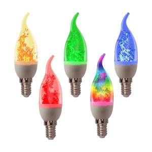 Ampoules LED à <span class=keywords><strong>effet</strong></span> de <span class=keywords><strong>flamme</strong></span> E14 E12 <span class=keywords><strong>E27</strong></span>, éclairage créatif à <span class=keywords><strong>effet</strong></span> de feu simulé, ampoules à <span class=keywords><strong>effet</strong></span> de <span class=keywords><strong>flamme</strong></span> vacillante pour la décoration, fête en plein air - Product Image 1
