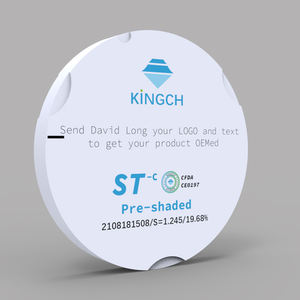 Blocco Dentale in <span class=keywords><strong>ZrO2</strong></span> da 95mm 22mm per Laboratorio Odontotecnico STC - Product Image 4