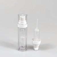 En stock bouteille de mélange d'huile de poudre à double chambre mélange deux-en-un avec pompe séparation de la poudre d'eau poudre lyophilisée