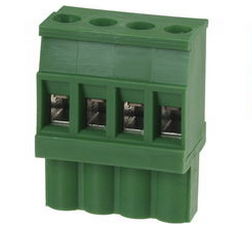 3.5mm <strong>4</strong> Pin Green Pluggable <strong>Type</strong> Screw <strong>Terminal</strong> <strong>Block</strong> <strong>Connector</strong> - Product Image 4