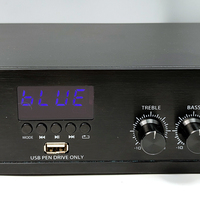 Dört Parçalı CE6055 Metal Ev Tipi Amfi 25W BT 5.0 Tavan Hoparlörü Genel Seslendirme Tiz/Bas Kontrolleri İç/Dış Mekan Kullanımı için