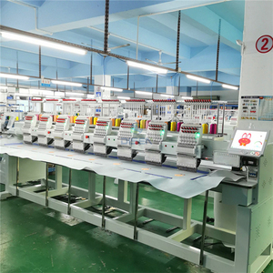 Máquina de Bordar Computarizada Automática de 8, 10, 12 y 15 Cabezales con Motor para Monogramas en Gorras y Camisetas, Diseño de Sobremesa - Product Image 3