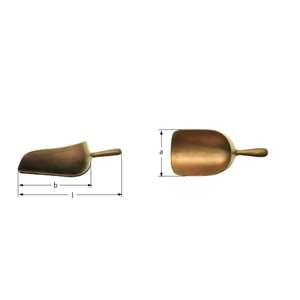 AMPCO - NZ0045A Pelle à sucre, Aluminium Bronze - EAN 7630027463279 ANTI-ÉTINCELLES, FOURCHES ET PELLES - Product Image 1